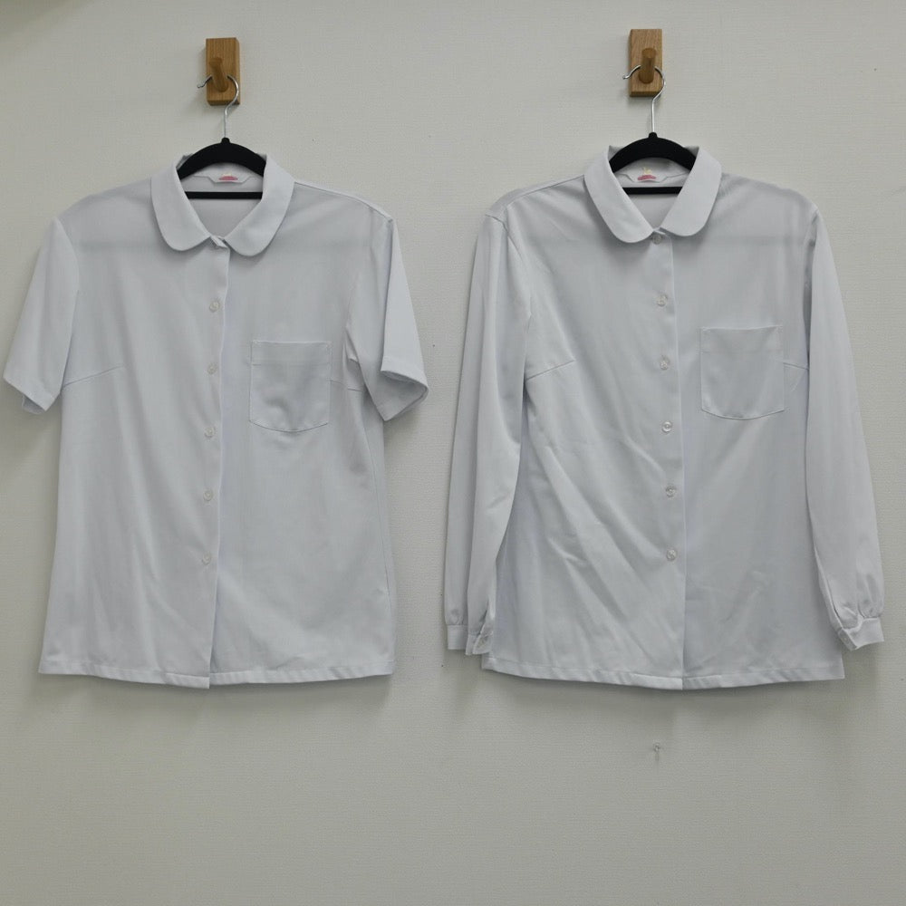 【中古】福岡県 福岡市立下山門中学校 女子制服（シャツ）sf000656