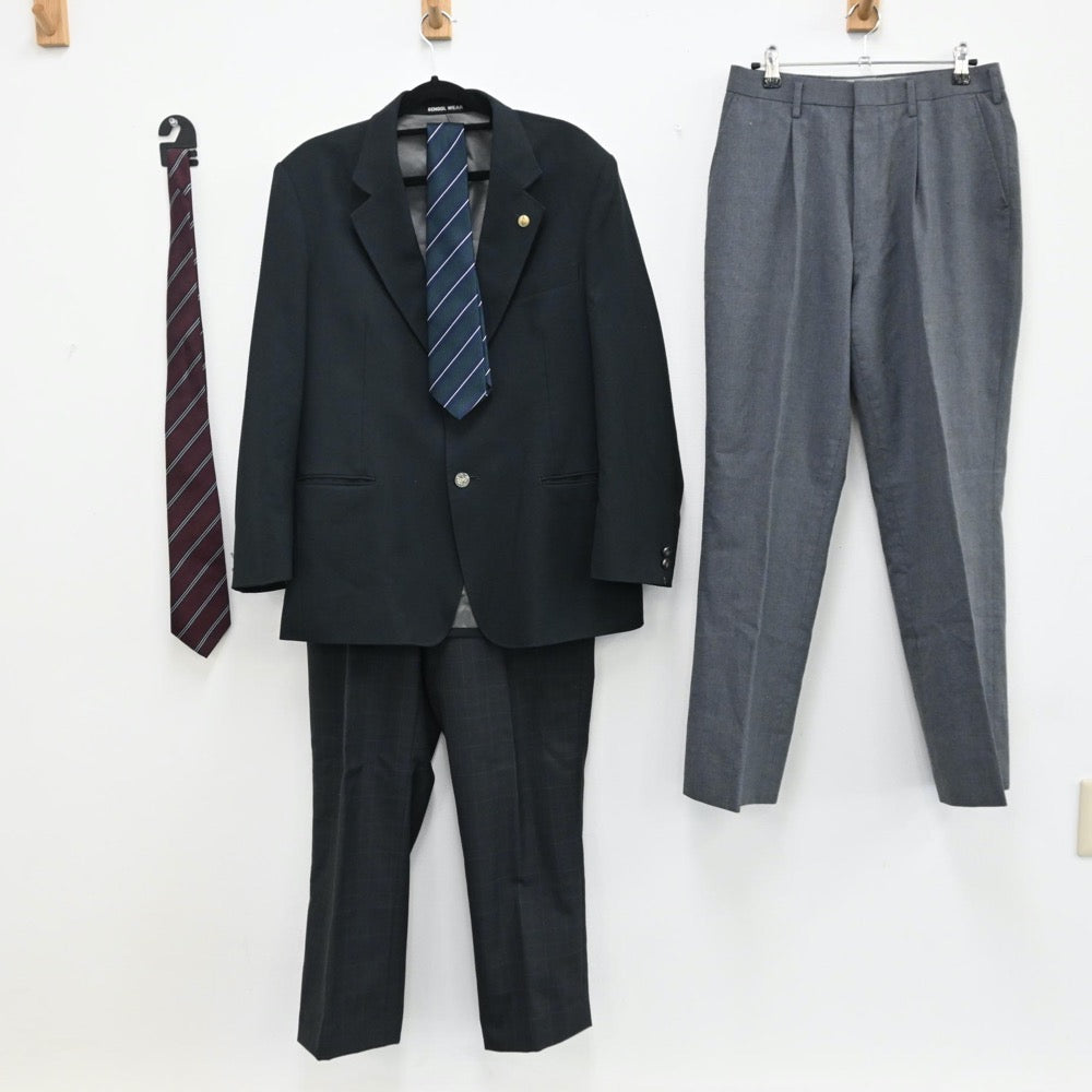 【中古】東京都 都立武蔵丘高校 男子制服（ブレザー・ズボン）sf000746