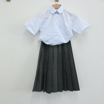 【中古】静岡県 立川根高等学校 女子制服（ブレザー・スカート・シャツ）sf000811