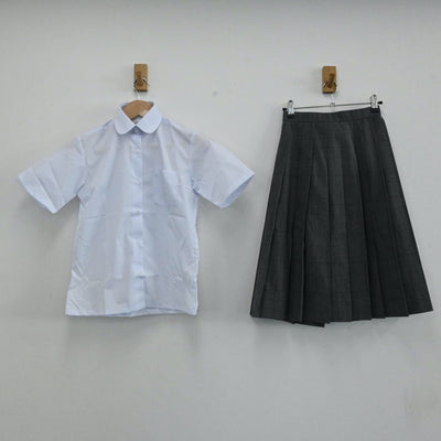 【中古】静岡県 立川根高等学校 女子制服（ブレザー・スカート・シャツ）sf000811