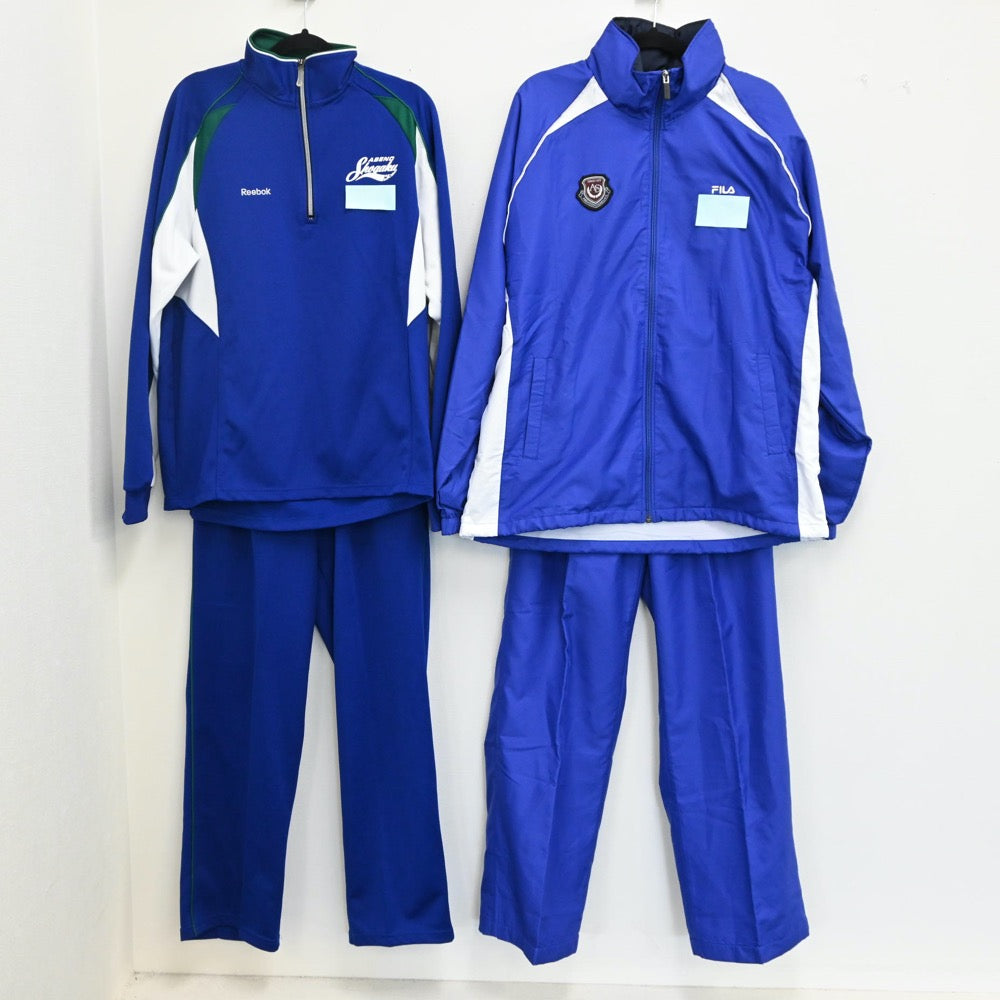 【中古】大阪府 あべの翔学高等学校 男子制服 4点（ジャージ 下・ジャージ 上・ジャージ 上・体操服 下）sf000826