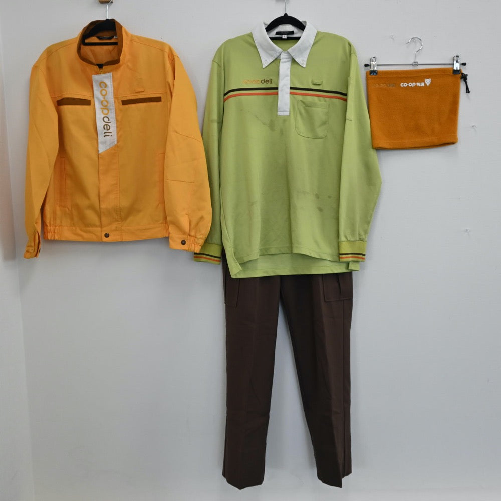 【中古】会社制服 コープデリ 配達員制服 4点 sf000842