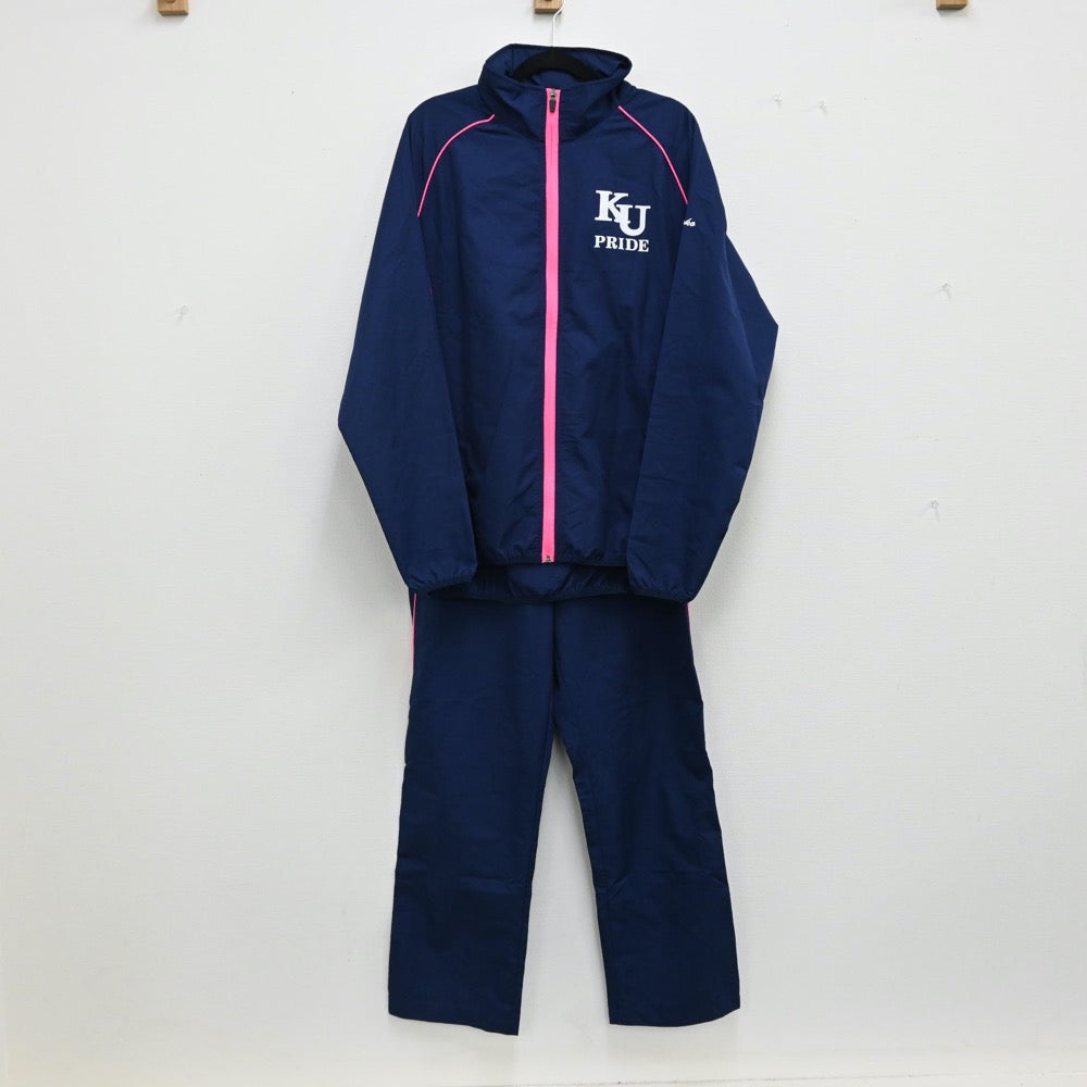 【中古】神奈川県 神奈川大学附属中学 女子制服 2点（ジャージ 上・ジャージ 下）sf000851