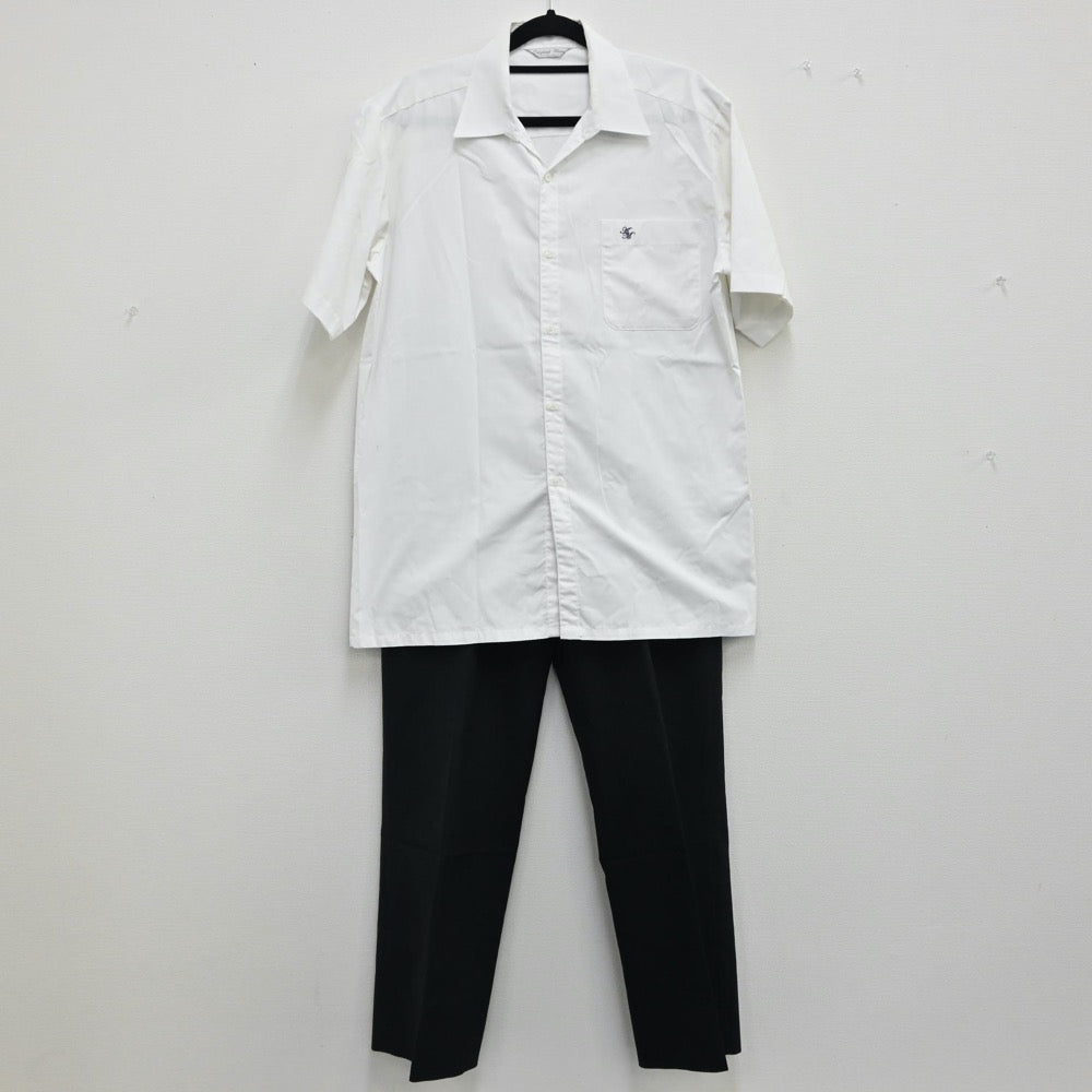 【中古】愛知県 愛知県立安城南高校 女子制服 2点（シャツ・ズボン）sf000879