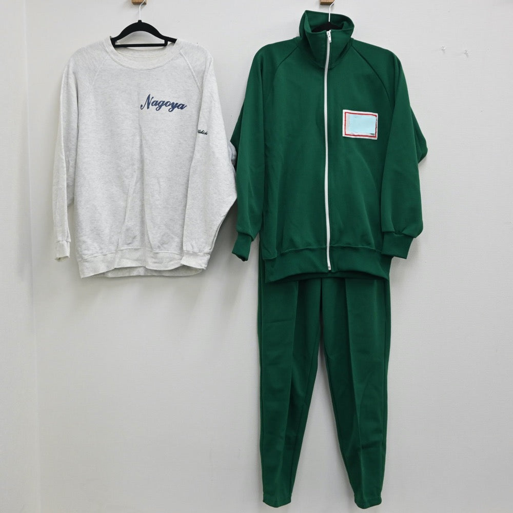 【中古】愛知県 名古屋高校 女子制服 3点（ジャージ 上・ジャージ 上・ジャージ 下）sf000901