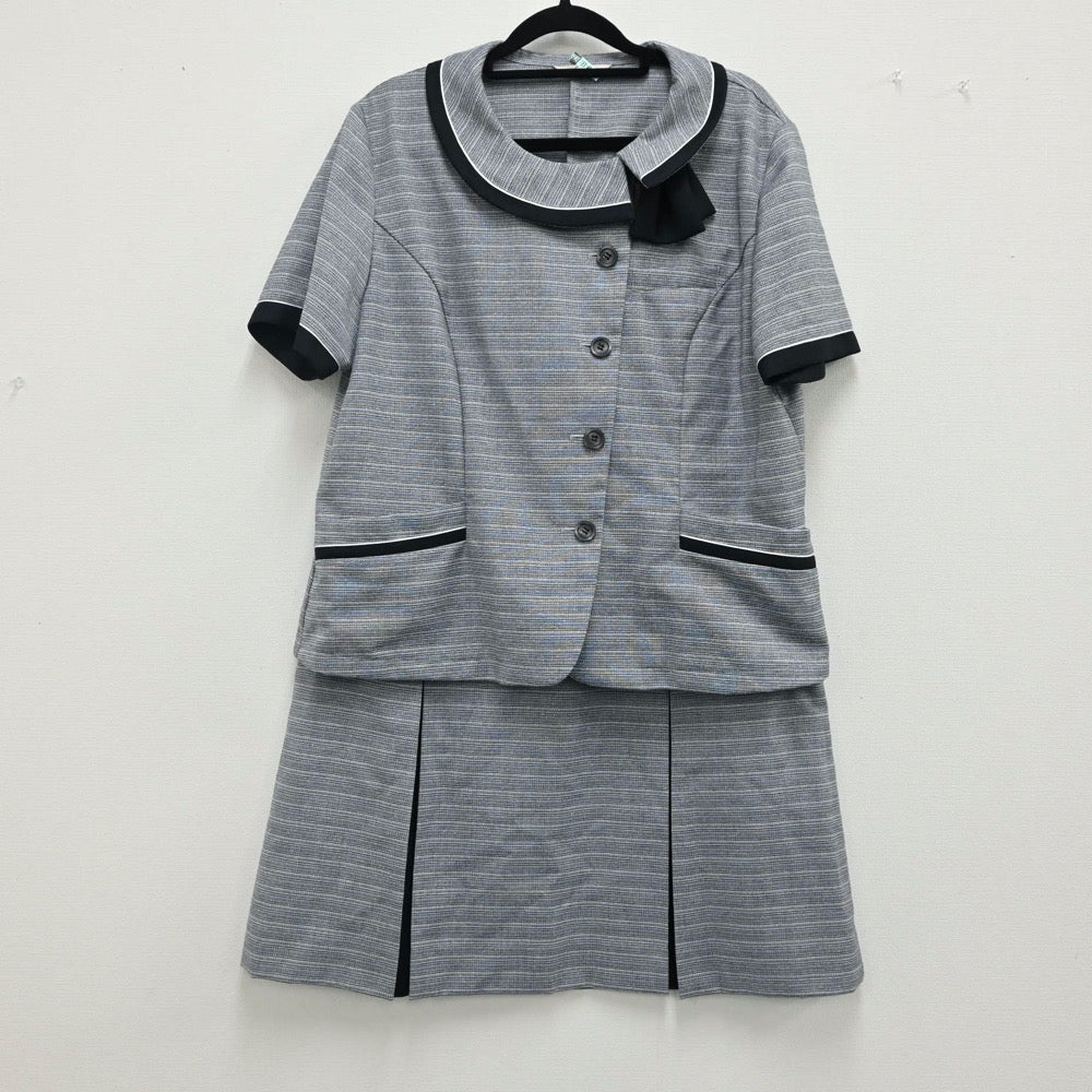 【中古】会社制服 事務服 2点 sf000905