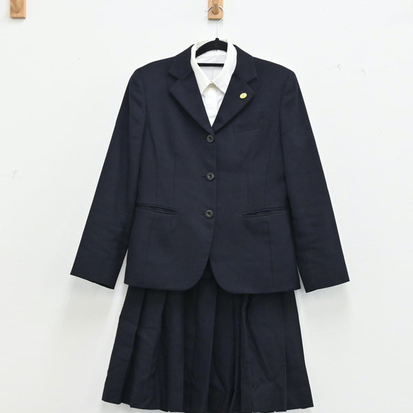 大幅割引福岡県 中村学園女子高等学校 女子制服 4点 sf000947 学生服