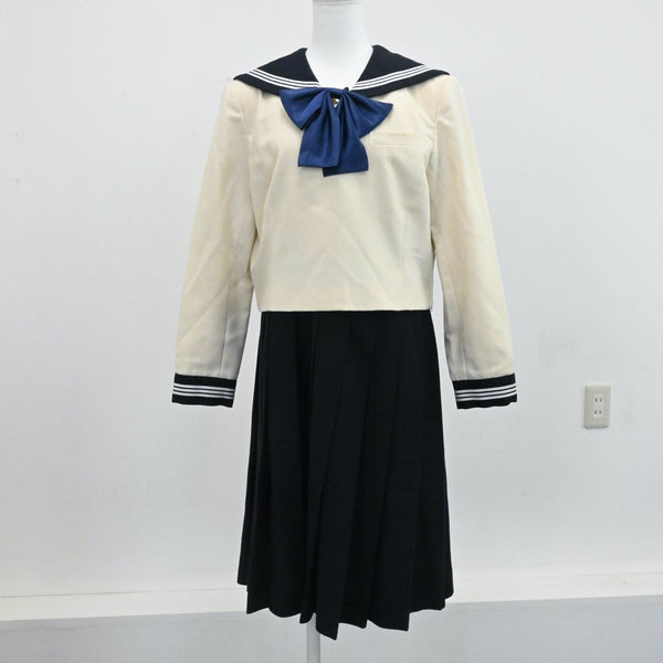 中古制服】福岡県 博多女子高等学校 女子制服 3点（セーラー服・ジャンパースカート）sf000950【リサイクル学生服】 | 中古制服通販パレイド