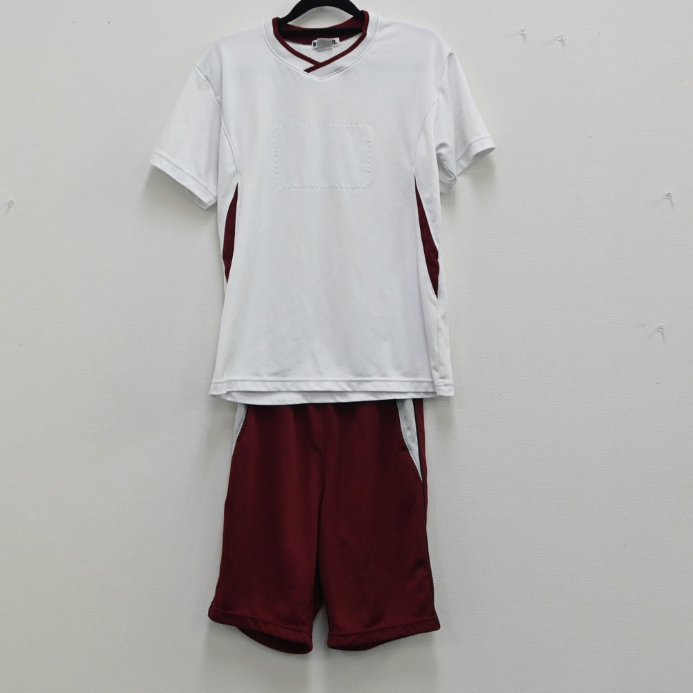 【中古】静岡県 静岡県立浜松北高等学校 女子制服 3点（体操服 上・体操服 下）sf000985