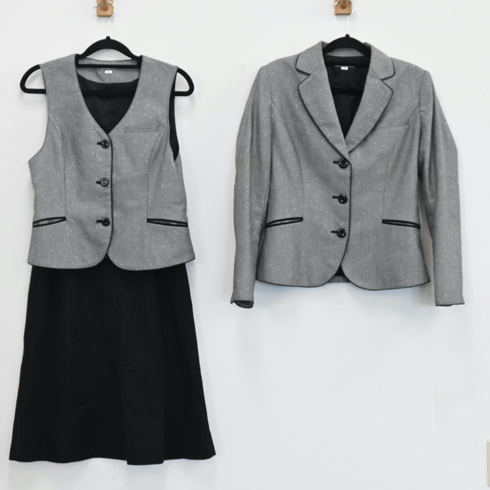 【中古】会社制服 会社女子事務服 3点 sf001009
