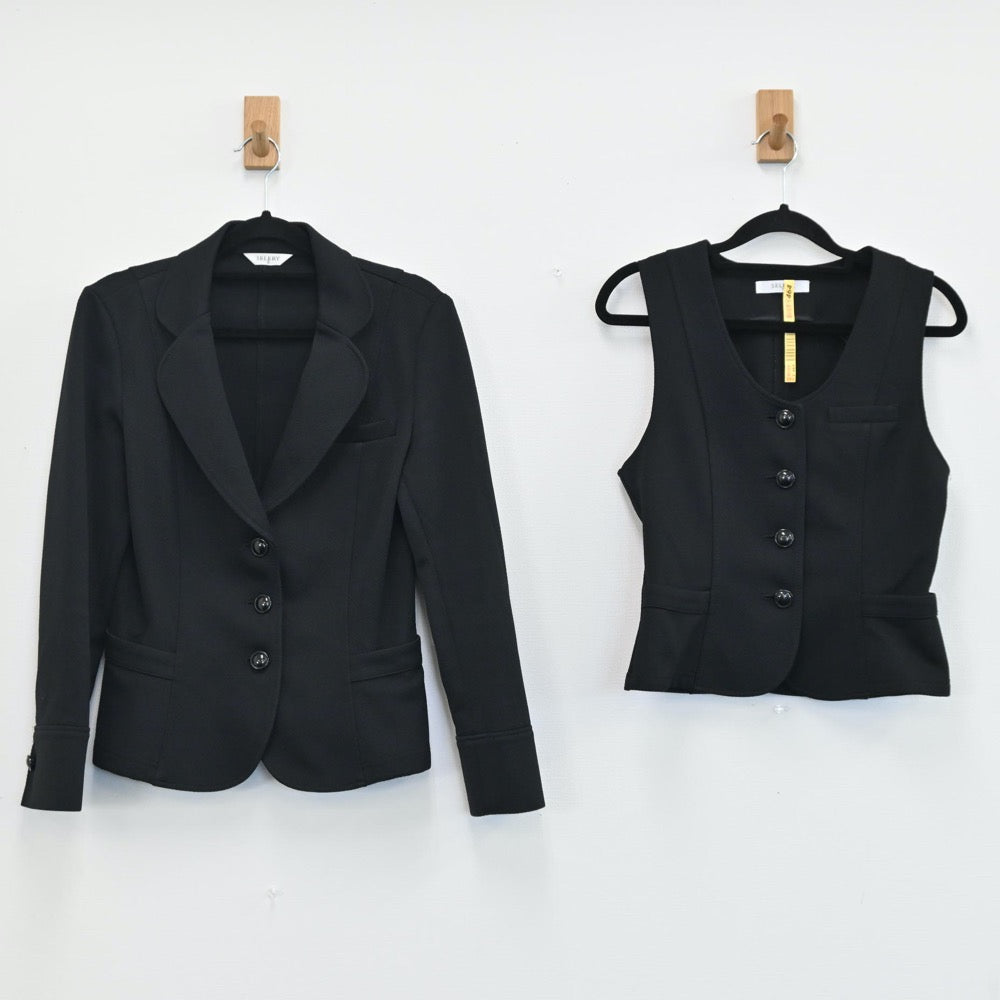 【中古】会社制服 会社女子事務服 2点 sf001014