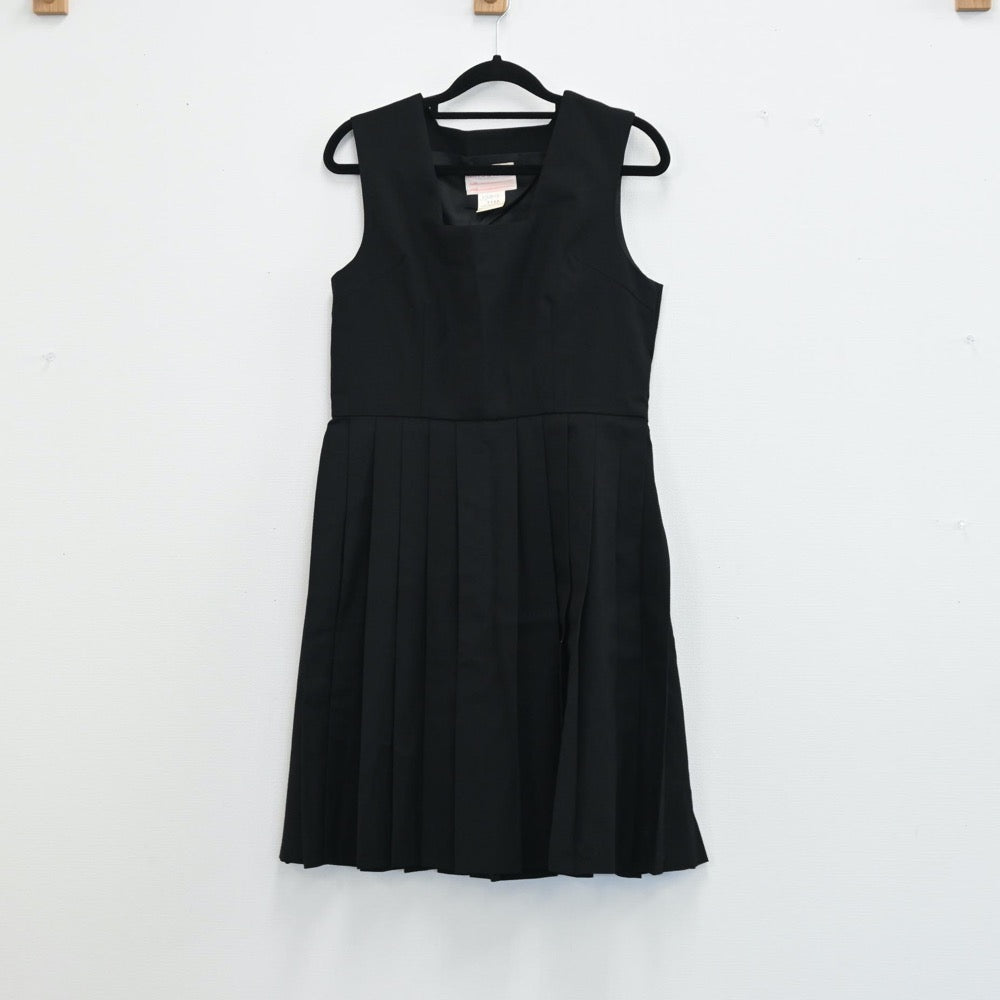 【中古】東京都 江東商業高等学校 女子制服 1点（ジャンパースカート）sf001035