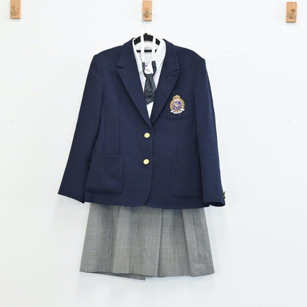 中古制服】神奈川県 山手学院高等学校 女子制服 4点（ブレザー