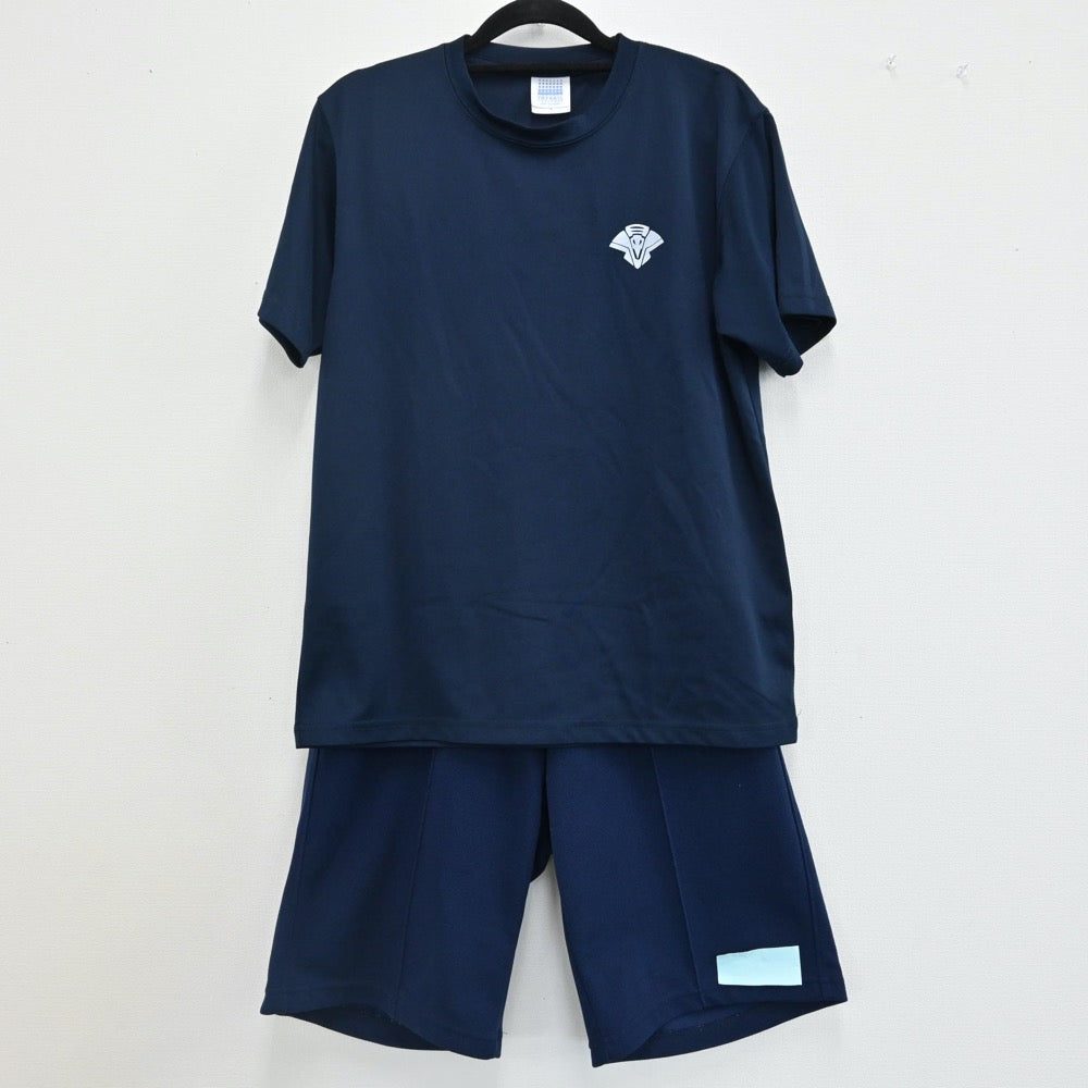 【中古】宮城県 宮城県富谷市立日吉台中学校 女子制服 2点（体操服 上・体操服 下）sf001110
