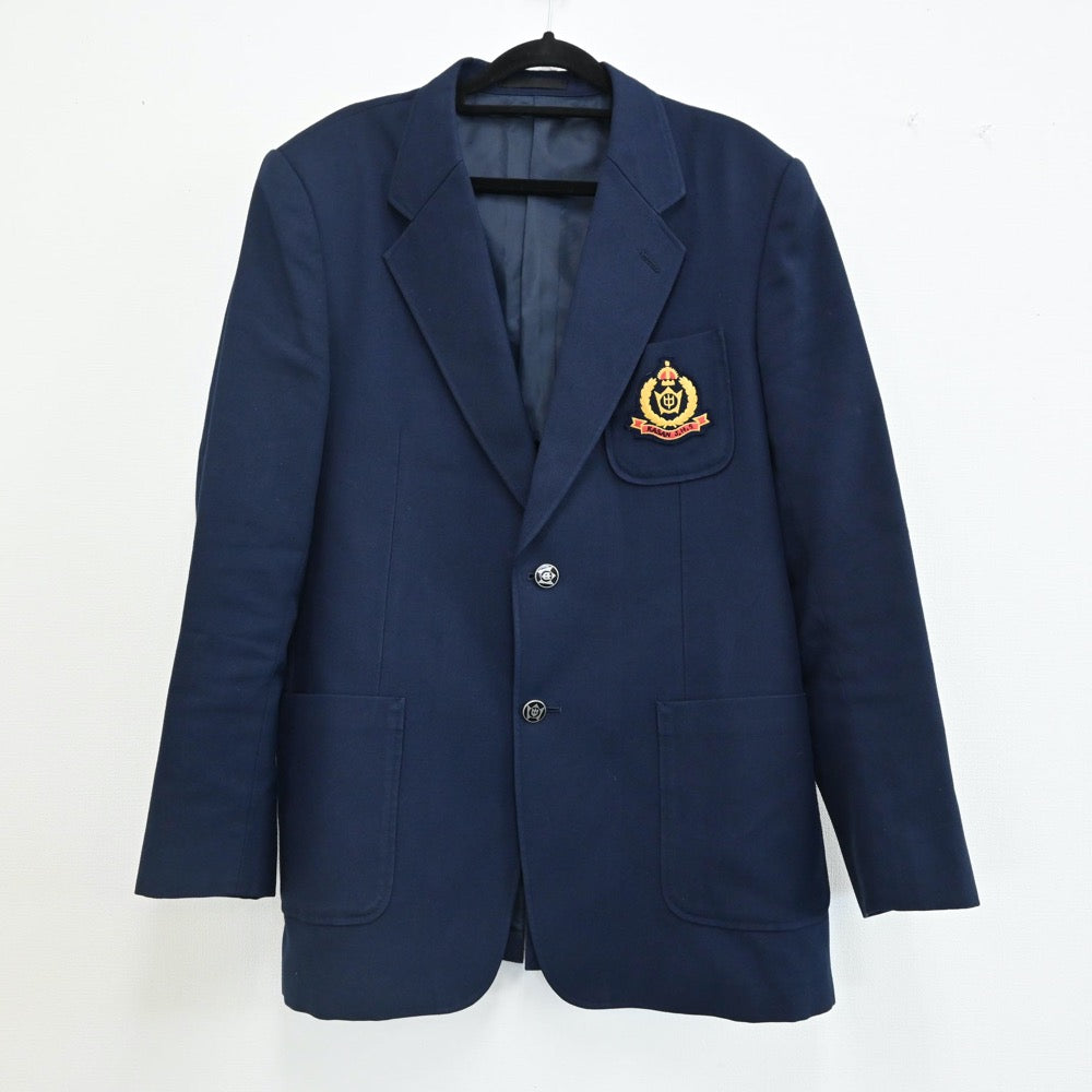【中古】京都府 京都市立花山中学校 男子制服 1点（ブレザー）sf001122