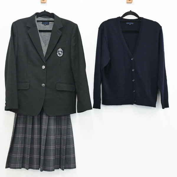 【中古制服】高校 大阪成蹊女子高等学校 女子制服 5点（ブレザー・ニット・ニットベスト・スカート）sf001181【リサイクル学生服】 |  中古制服通販パレイド