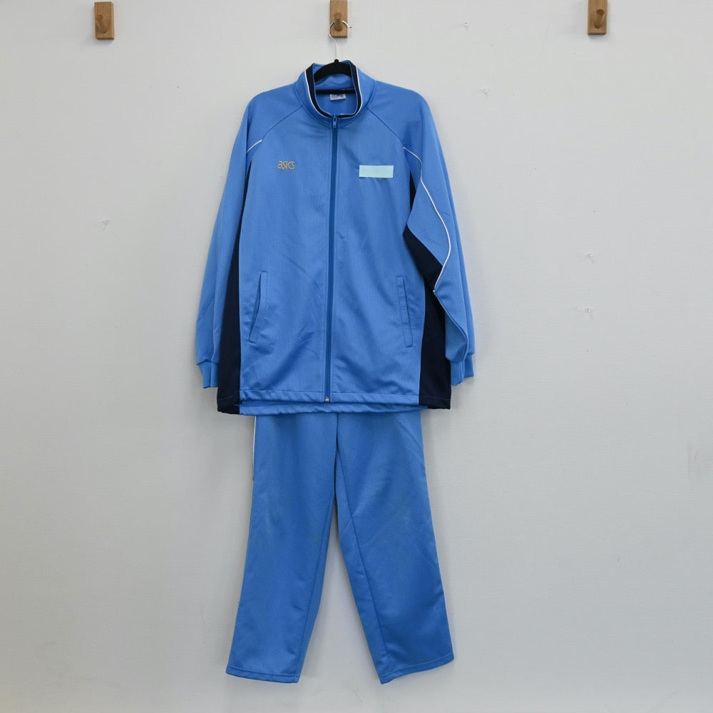 【中古】東京都 都立拓真高校 女子制服 2点（ジャージ 上・ジャージ 下）sf001320