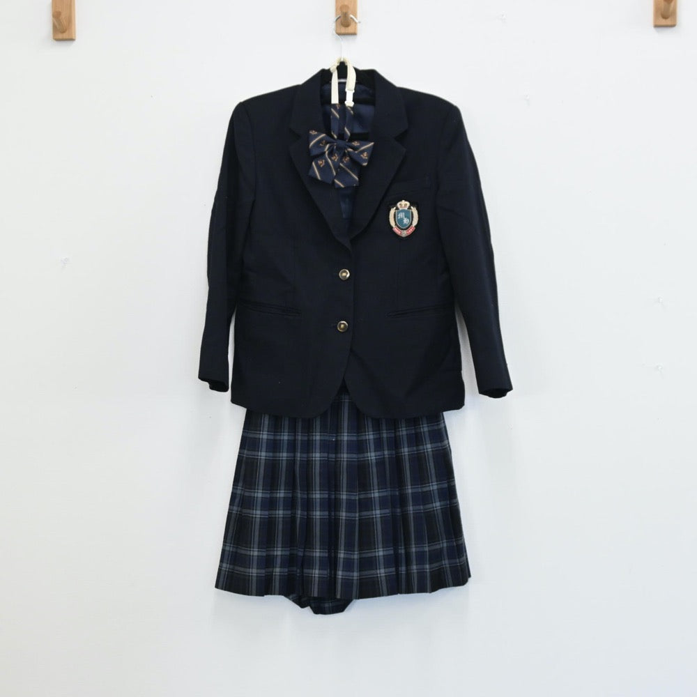 【中古】東京都 都立松ヶ谷高校 女子制服 3点（ブレザー・スカート）sf001321