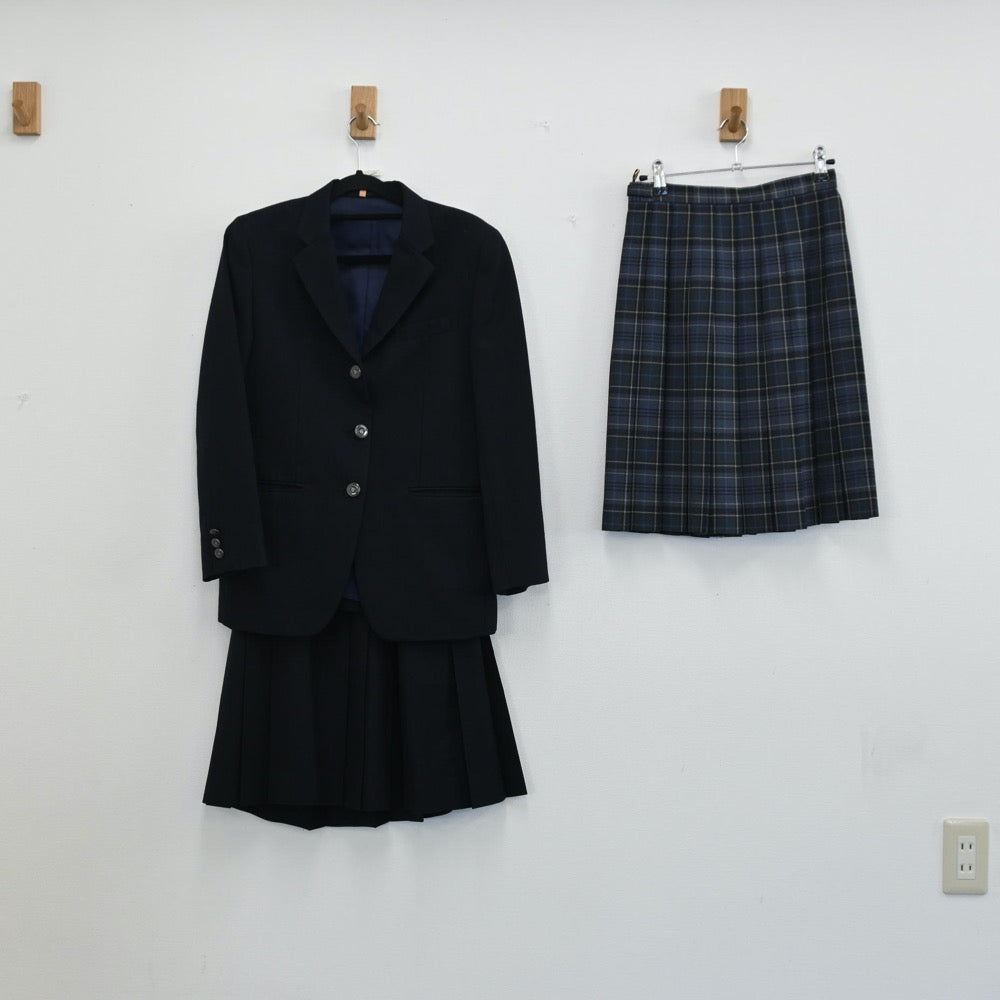 【中古】東京都 昭和女子大学付属高校 女子制服 3点（ブレザー・スカート）sf001346