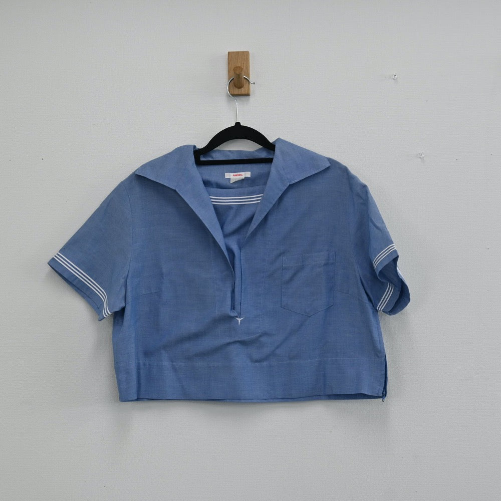 【中古】熊本県 熊本私立ルーテル学院高校 女子制服 2点（セーラー服・セーラー服）sf001353