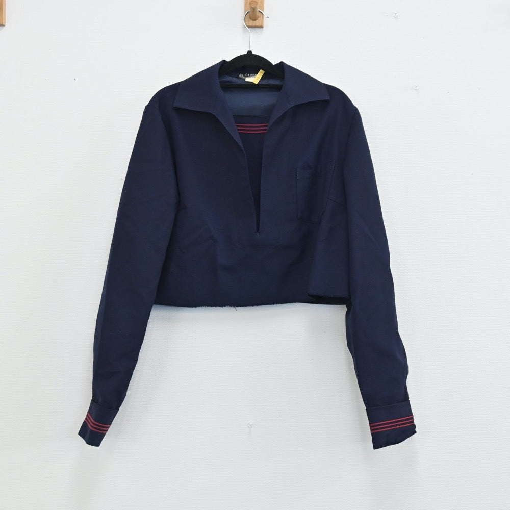【中古】熊本県 熊本私立ルーテル学院高校 女子制服 1点（セーラー服）sf001357
