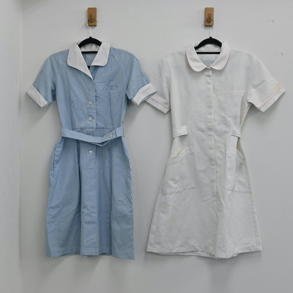 【中古】看護服 大学病院付属看護学校 2点 sf001376
