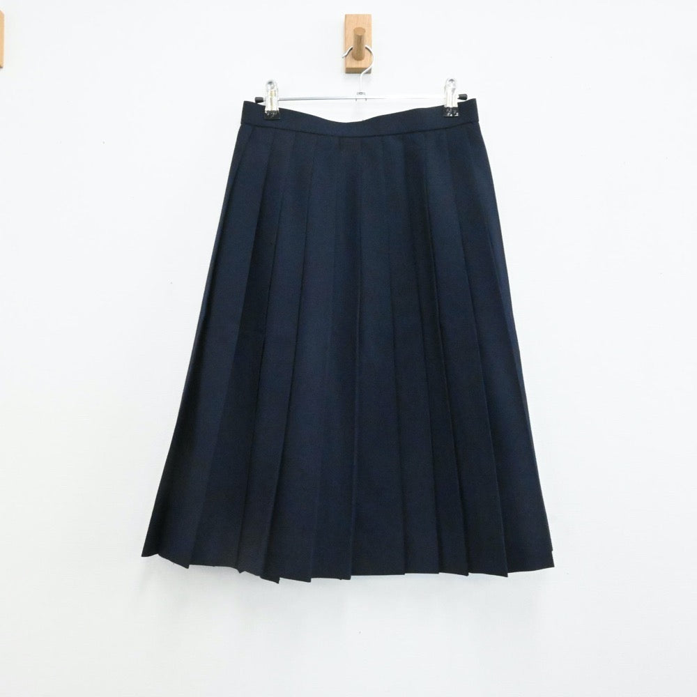 【中古】石川県 金沢市立高尾台中学校 女子制服 2点（セーラー服・スカート）sf001410