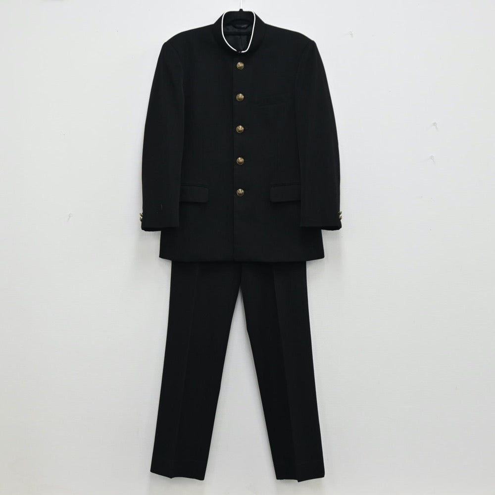 【中古】愛知 名古屋市立天神山中学校 男子制服 2点（学ラン・ズボン）sf001444