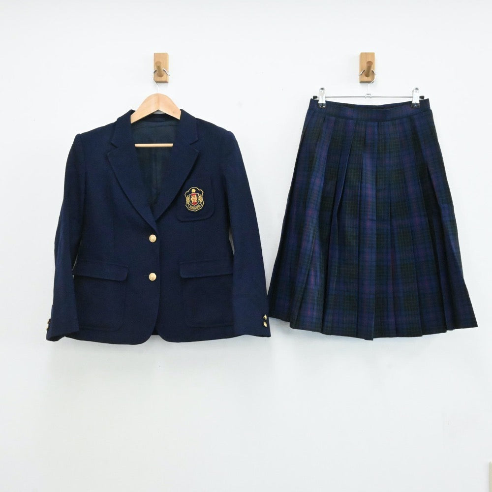 中古制服】東京都 江戸川女子中学校 女子制服 3点（ブレザー・スカート・ニットベスト）sf001476【リサイクル学生服】 | 中古制服通販パレイド