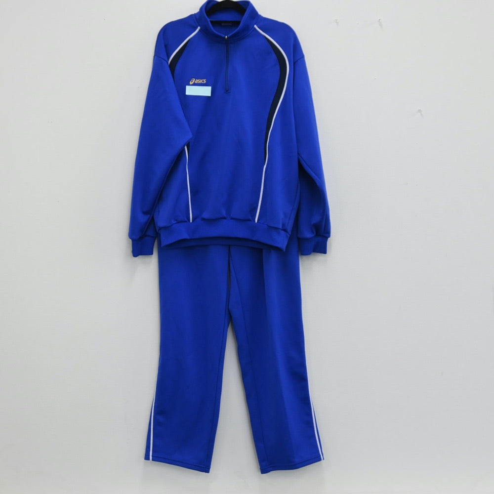 【中古】埼玉県 草加南高校 男子制服 2点（ジャージ 上・ジャージ 下）sf001586