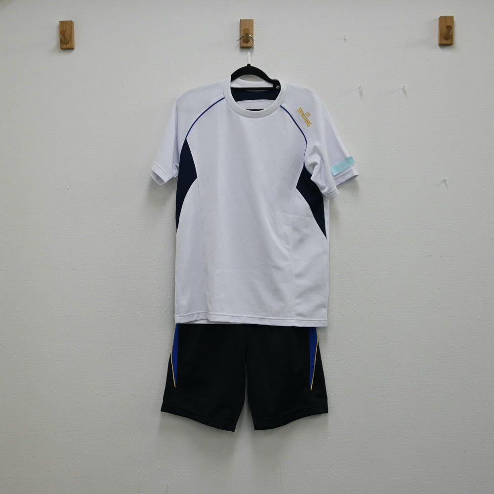 【中古】福岡県 福岡県立若松高校 男子制服 4点（体操服 上・体操服 下）sf001624