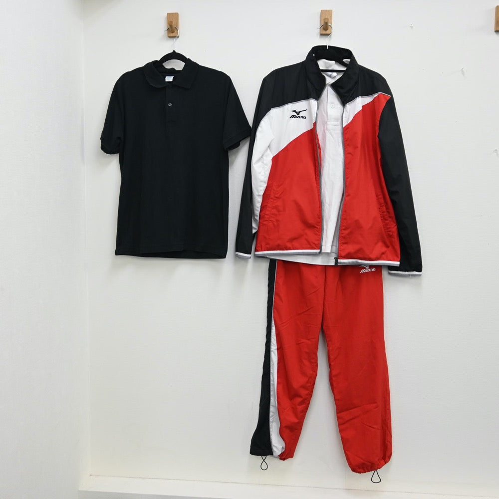 【中古】北海道 札幌北高校制服　水泳部ジャージ 女子制服 4点（   部活ユニフォーム 上下）sf001657