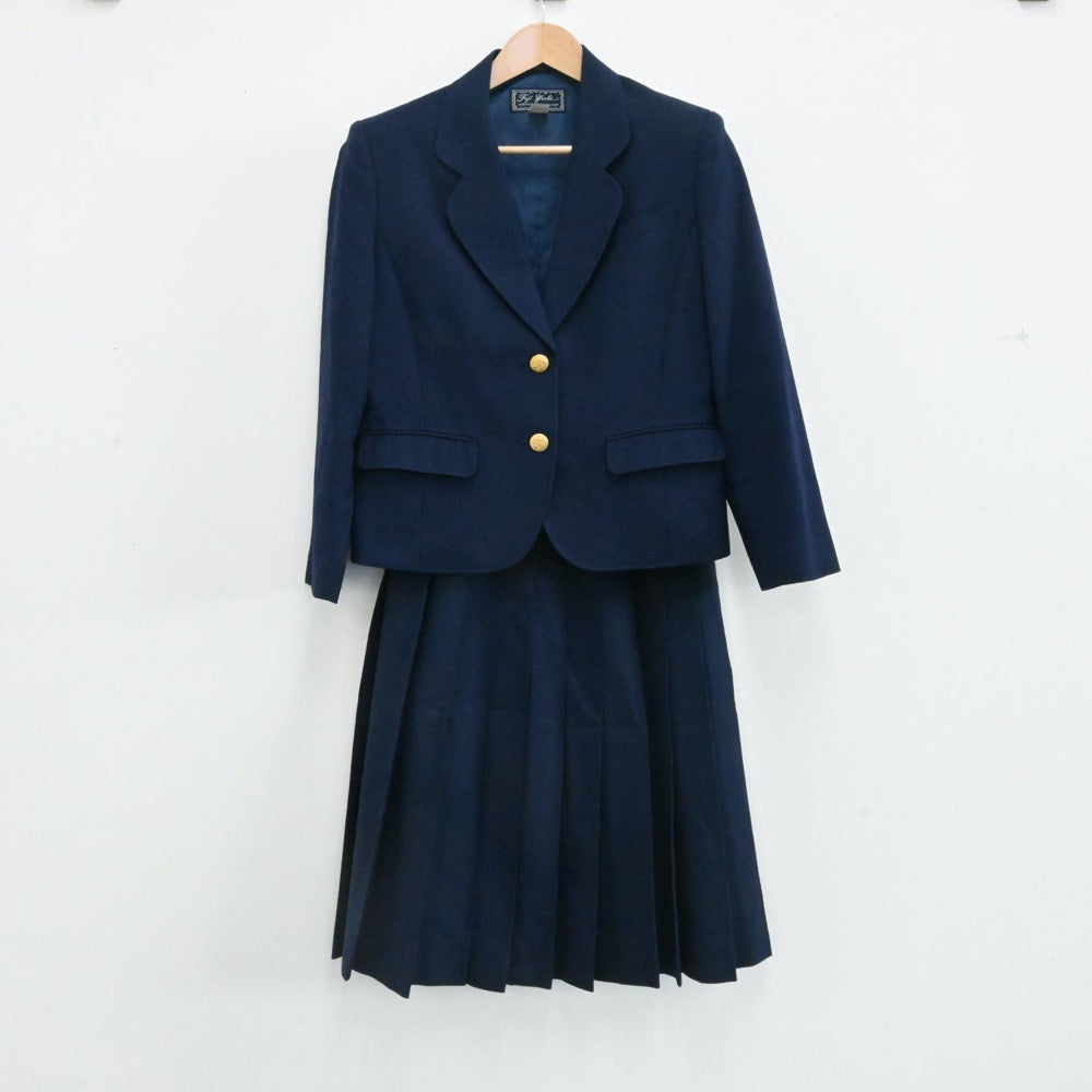 【中古】岩手県 矢巾町立矢巾北中学校 女子制服 3点（ブレザー・ベスト・スカート）sf001665