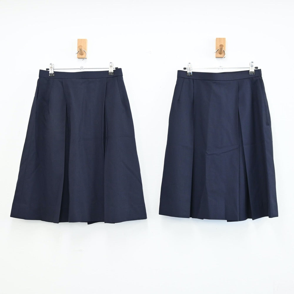 【中古】静岡県 静岡市立観山中学校 女子制服 2点（スカート）sf001705