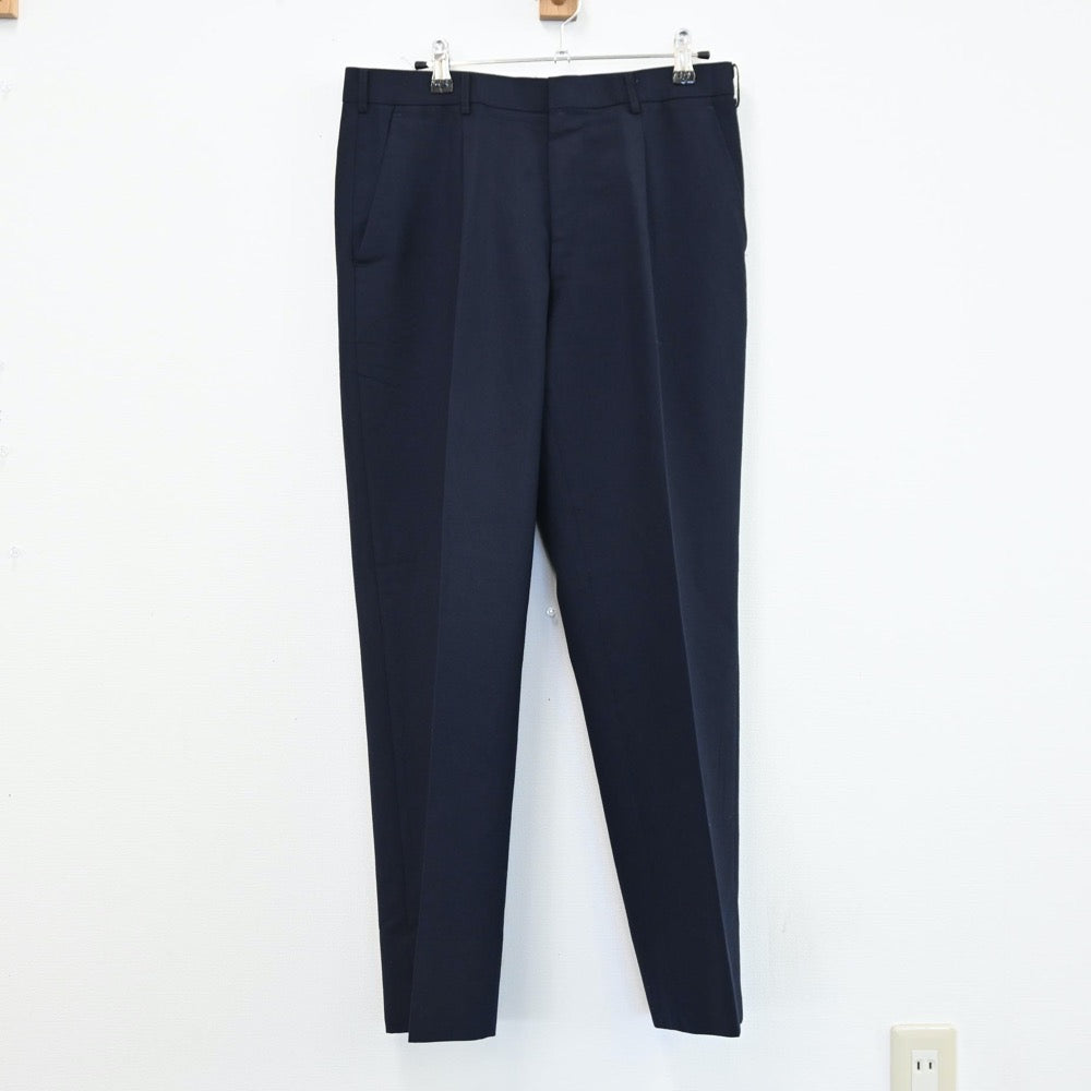【中古】埼玉県 清風中学校 男子制服 2点（学ラン・ズボン）sf001766