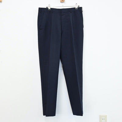 【中古】埼玉県 清風中学校 男子制服 2点（学ラン・ズボン）sf001766