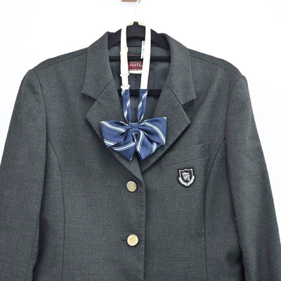 【中古】長野県 長野県北佐久農業高校 女子制服 3点（ブレザー・スカート）sf001793