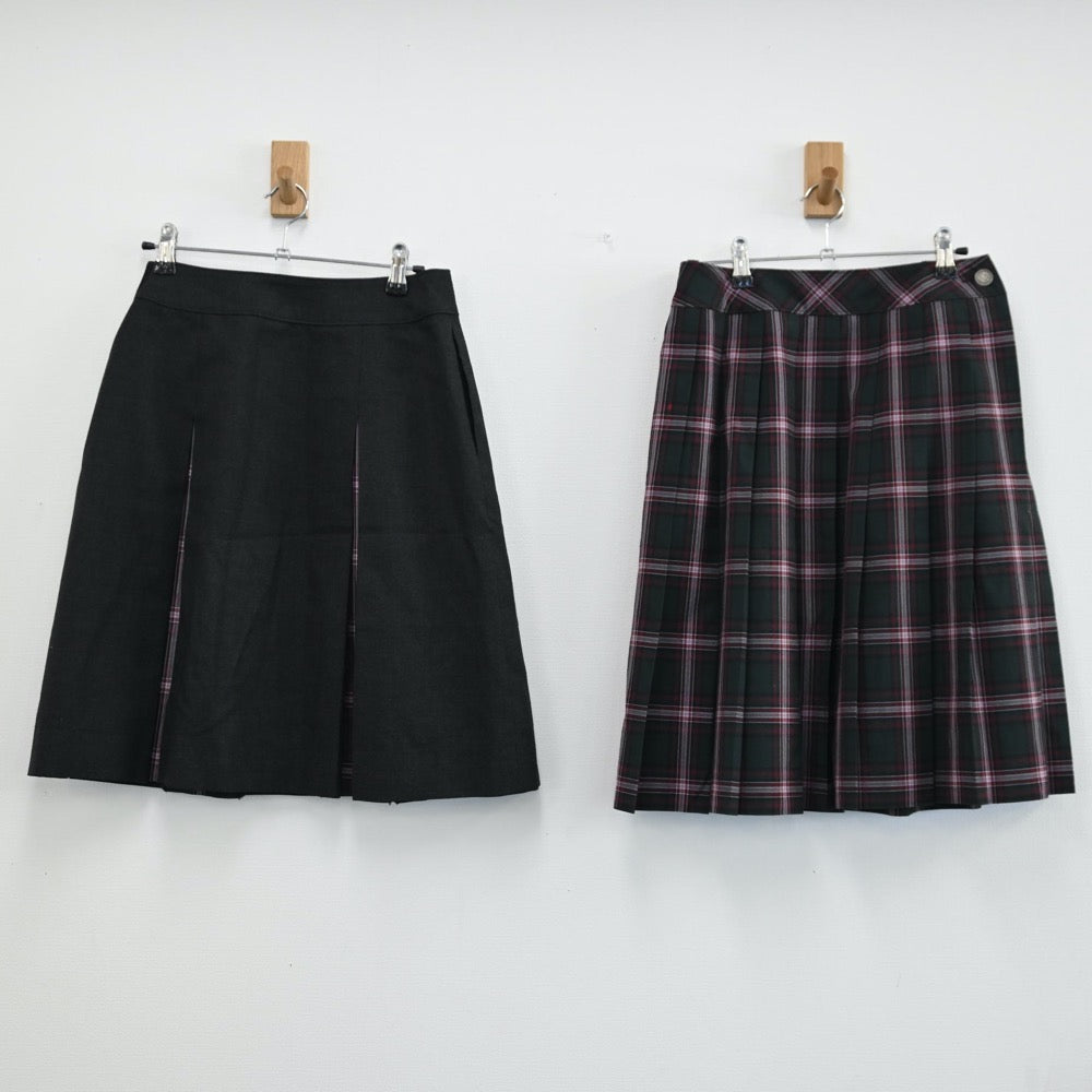 【中古】埼玉県 昌平高校 女子制服 4点（シャツ・スカート・スカート）sf001799