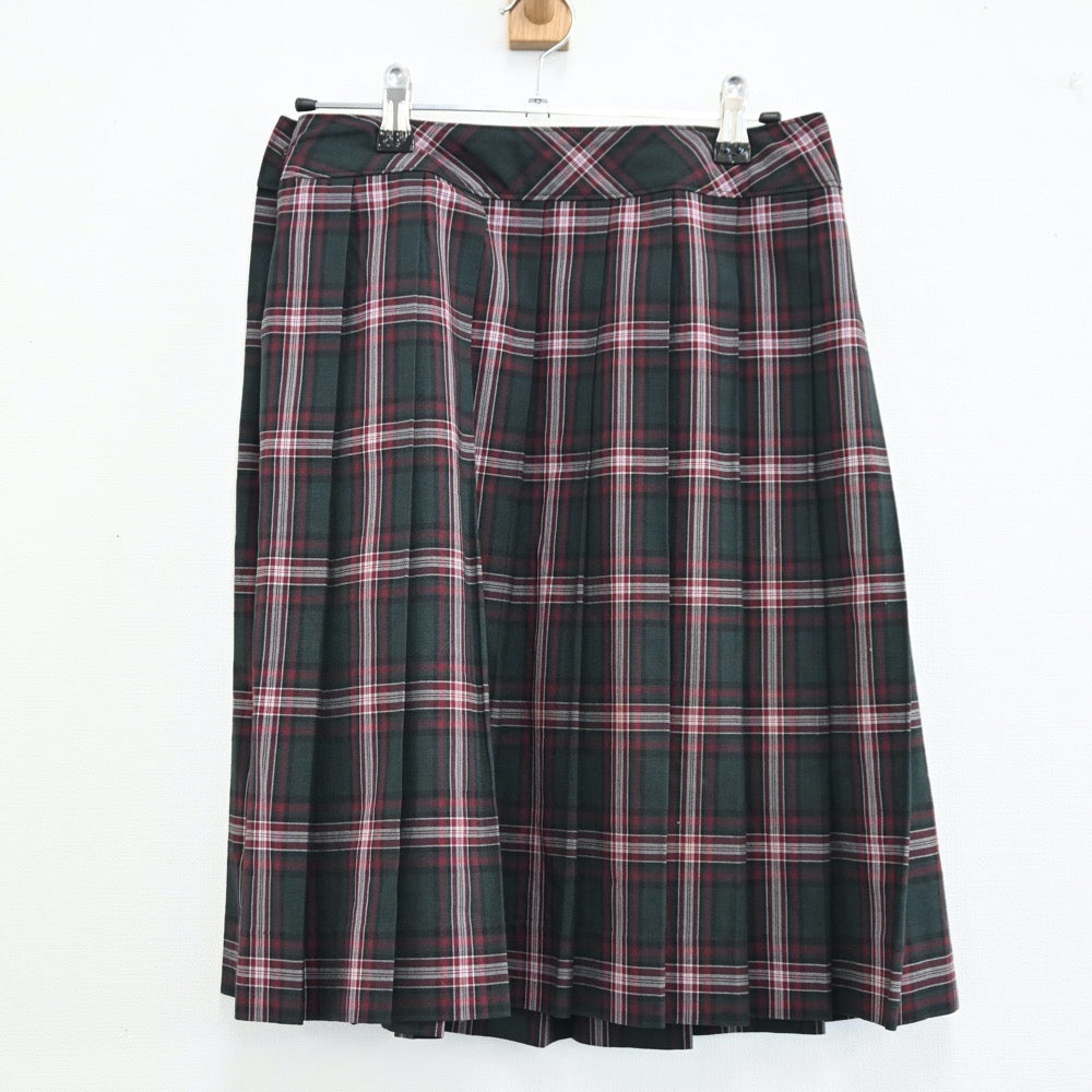 【中古】埼玉県 昌平高校 女子制服 2点（シャツ・スカート）sf001800