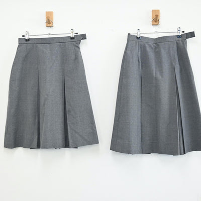 【中古】静岡県 静岡県沼津市立第五中学校 女子制服 3点（シャツ・スカート・スカート）sf001805