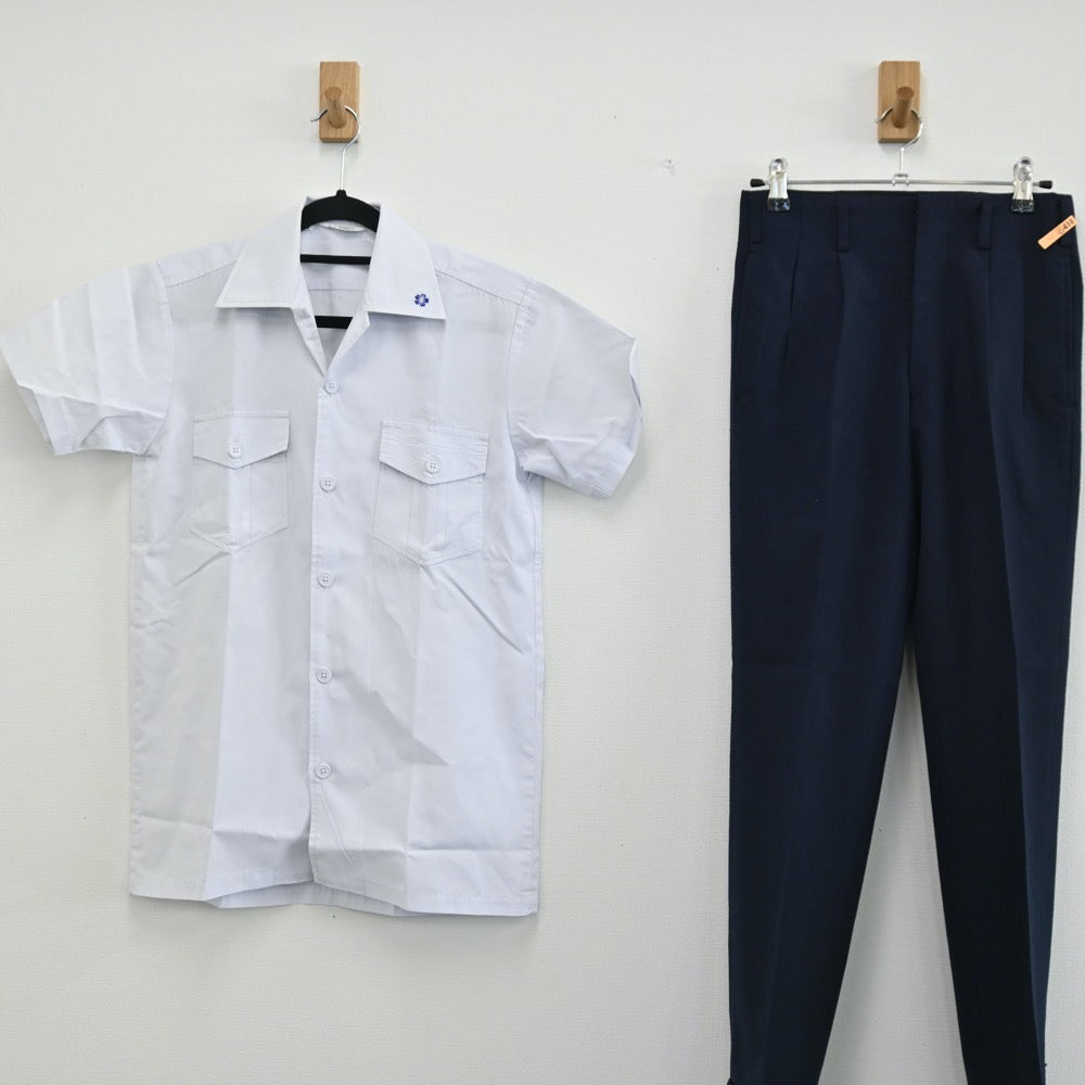 【中古】東京都 学習院中等科 男子制服 3点（学ラン・シャツ・ズボン）sf001811