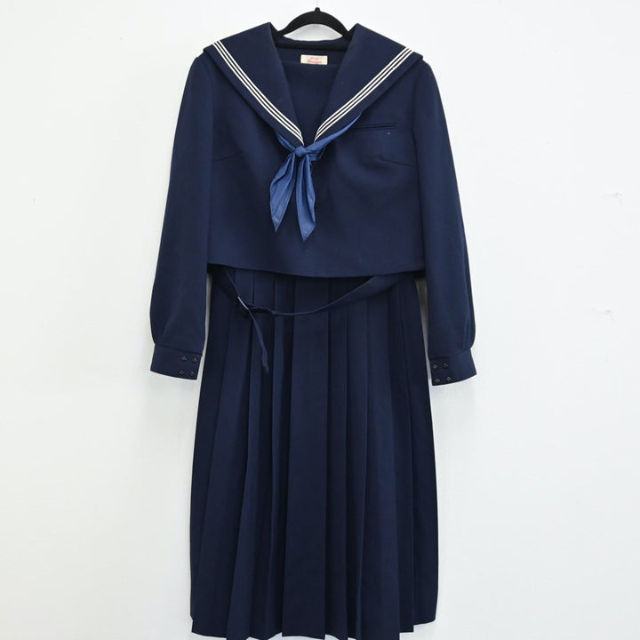 中古制服】福岡県 福岡市立多々良中学校 女子制服 3点（セーラー服・ジャンパースカート・ジャンパースカート）sf001816【リサイクル学生服】 |  中古制服通販パレイド