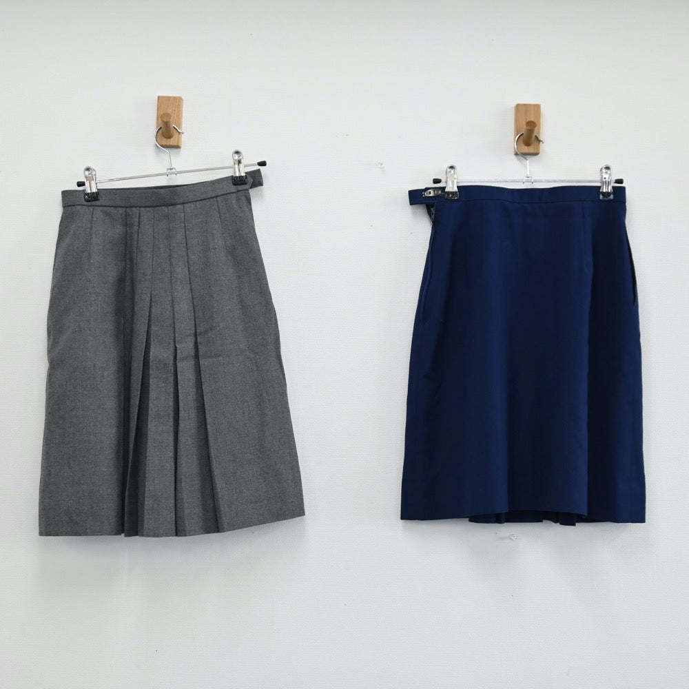 【中古】大阪府 四天王寺高校 女子制服 2点（スカート・スカート）sf001824