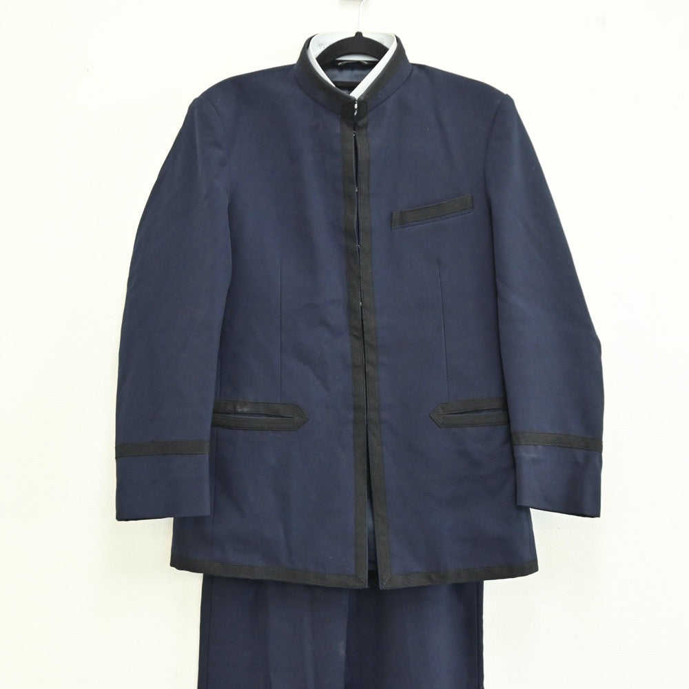 【中古】大阪府 大阪教育大学付属天王寺校舎中学校 男子制服 2点（学ラン・ズボン）sf001825