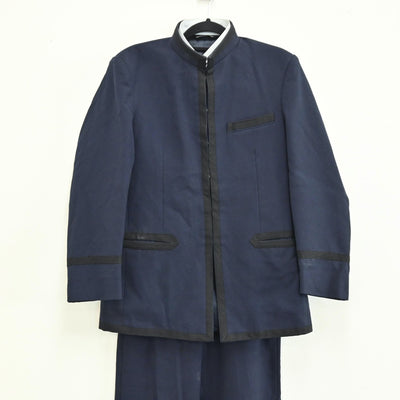 【中古】大阪府 大阪教育大学付属天王寺校舎中学校 男子制服 2点（学ラン・ズボン）sf001825