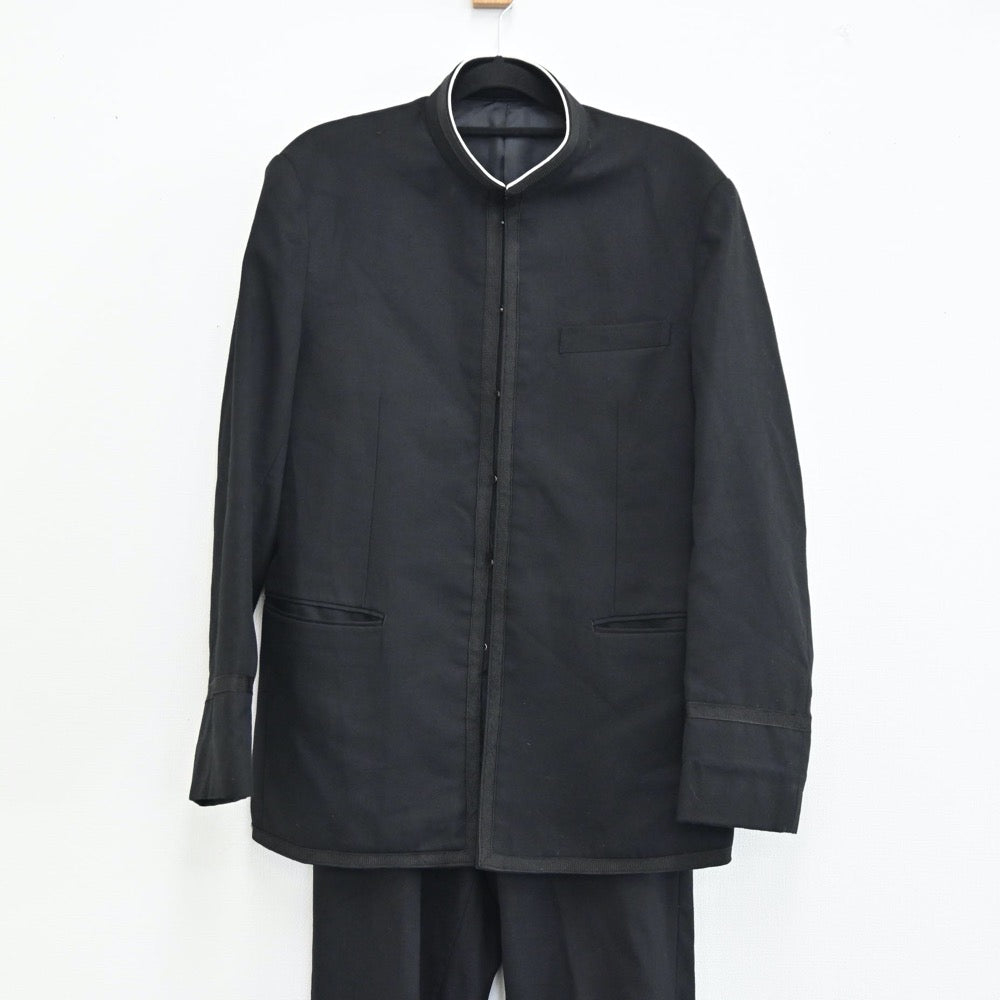 【中古】大阪府 大阪教育大学付属天王寺校舎高校 男子制服 2点（学ラン・ズボン）sf001826
