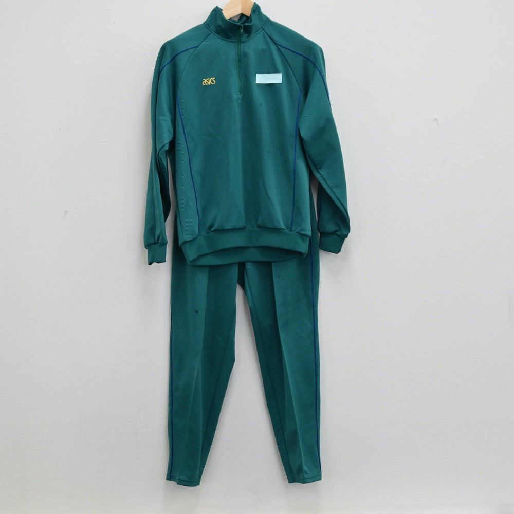 【中古】新潟県 新潟明訓高校 女子制服 2点（ジャージ 上・ジャージ 下）sf001843