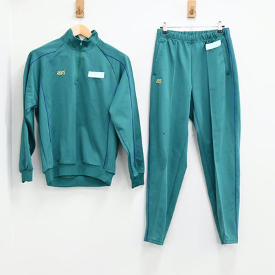 【中古】新潟県 新潟明訓高校 女子制服 2点（ジャージ 上・ジャージ 下）sf001843