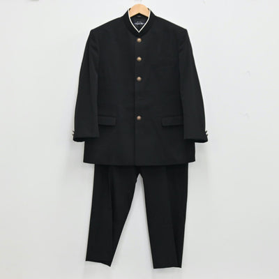 【中古】愛知 愛知県豊川市立金屋中学校 男子制服 4点（学ラン・ズボン・ズボン）sf001855