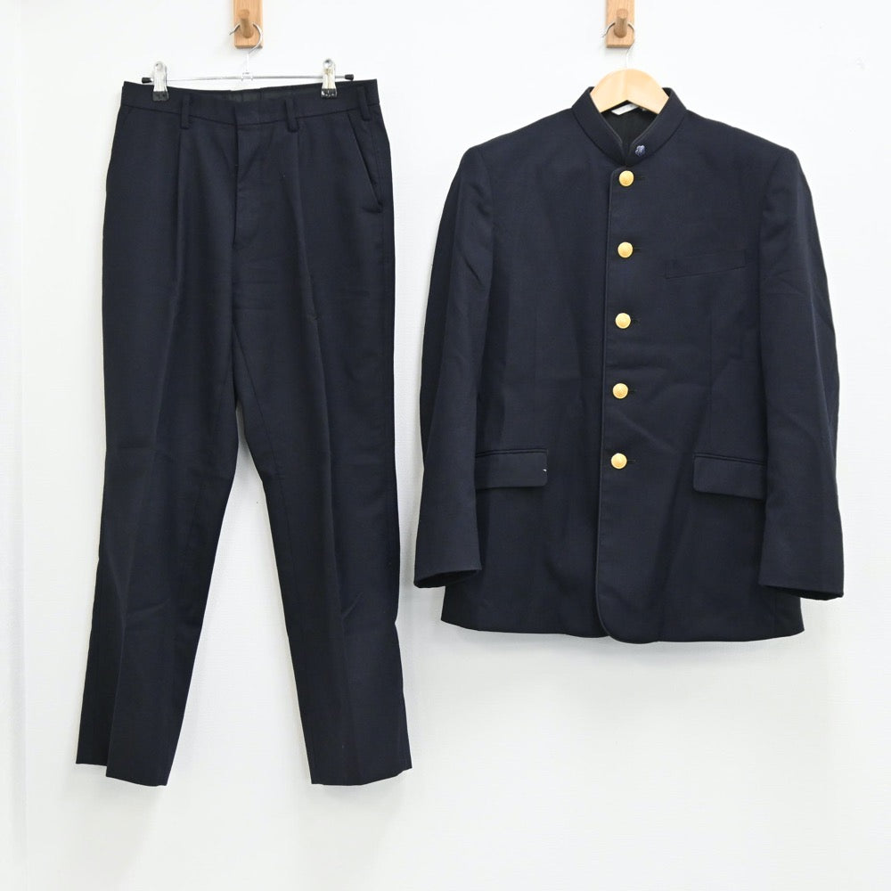 【中古】神奈川 東京農業大学第一高等学校 男子制服 3点（学ラン・ズボン）sf001887